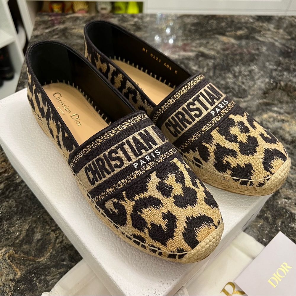 NWT Christian Dior flats, 40.5